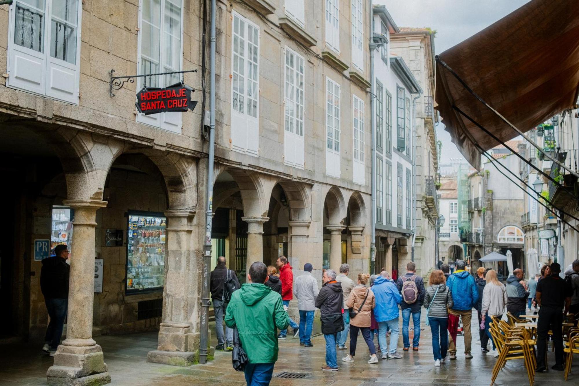 Hostal Santa Cruz Santiago de Compostela Eksteriør bilde